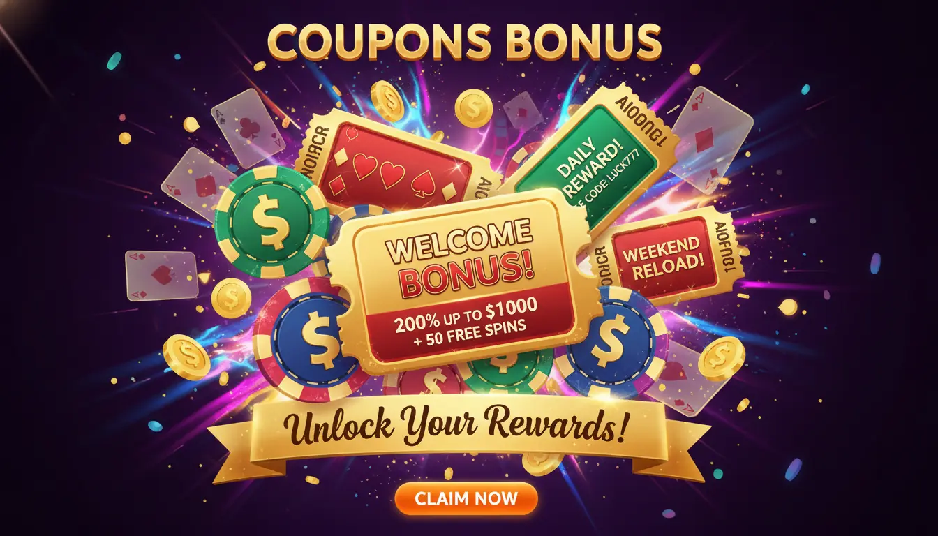 Galactic Wins casino coupons