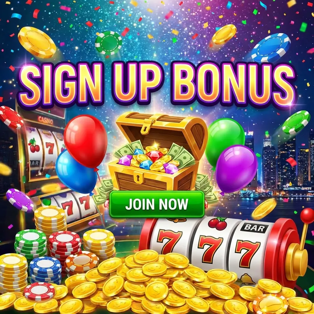 Galactic Wins casino sign up bonus