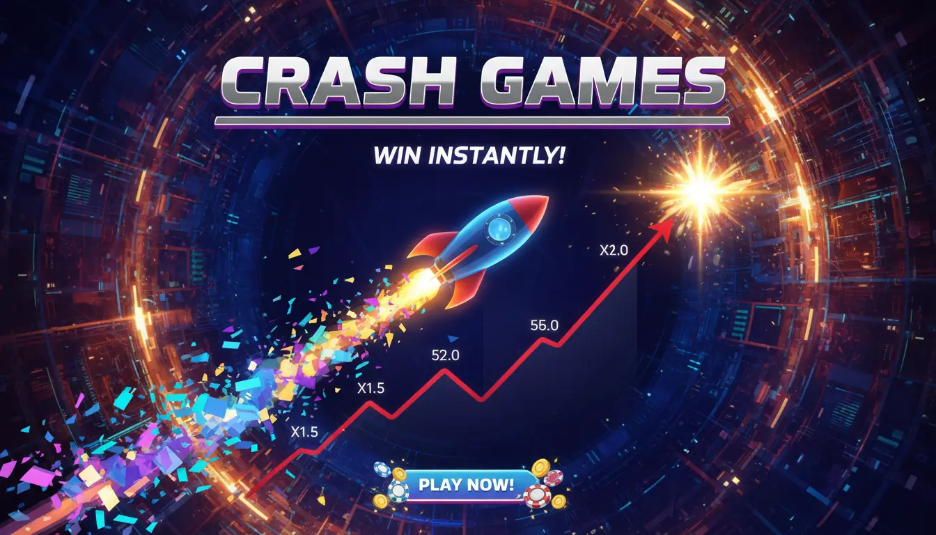 Galactic Wins casino crash games
